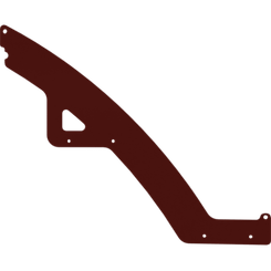 Pièces agricoles - Pièce divers - Echelle de chargement peint