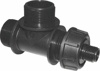 Pièces agricoles - Pièce Pulvérisateur - Raccord 3 voies a. venturi 5mm