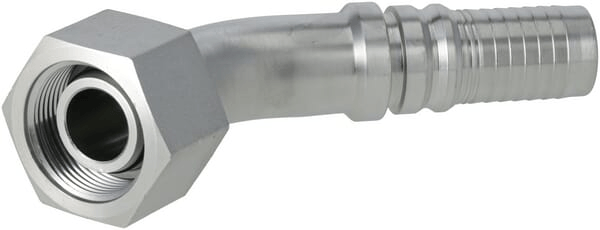 Pièces agricoles - Hydraulique - Raccord à sertir 4SH-DN25-25S-M36x2,0-45°