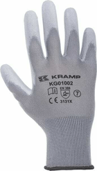 Vêtements et protections - Equipement - Gants Kramp 1.001 gris 10/XL carton 120 paires