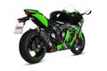 Silencieux MIVV Suono inox brossé noir Kawasaki ZX-10R