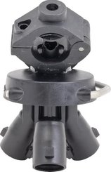 Pièces agricoles - Pièce Pulvérisateur - Porte-buse Tri-Jet QJ - D.1/2"-10 mm