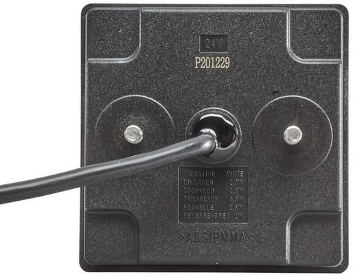 Pièces agricoles - Eclairage - Feu anti-brouillard arrière LED 80x80mm 24V