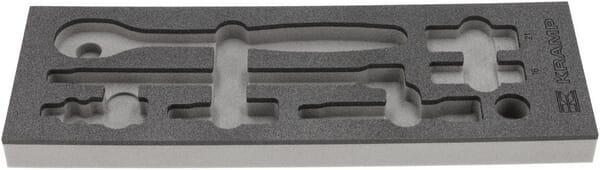 Outils - Outils divers - Insert en mousse pour cliquet et accessoires 1/2" 8pcs