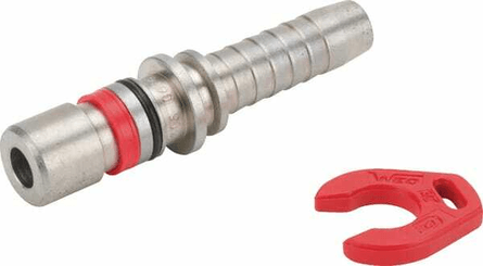 Pièces agricoles - Hydraulique - Raccord DN10-Ø13mm + joint t.