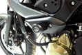 Tampons de protection R&G RACING Aero noir Yamaha XJ6 N/S Diversion