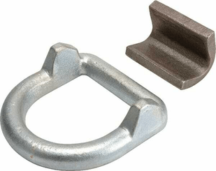 Pièces agricoles - Pièce divers - Œillet zingué 132 x 39 mm