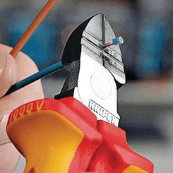 Outils - Outils divers - Pince coupante/denudant d.cote