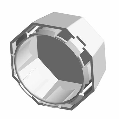 Pièces Quad & Motos - Pièces communes - COVER-HUB, MEDIUM GLOSS BLACK