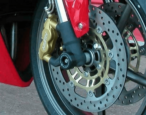 Pièces Quad & Motos - Equipement véhicule - Protection de fourche R&G RACING noir Triumph Daytona/Street Triple