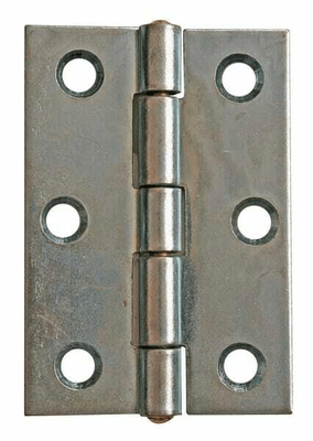 Pièces agricoles - Fasteners - Charnière d'angle inox 76x21
