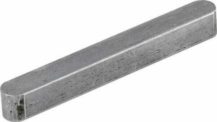 Pièces agricoles - Fasteners - Clavette parallèle à bouts arrondis 6 x 6 x 40