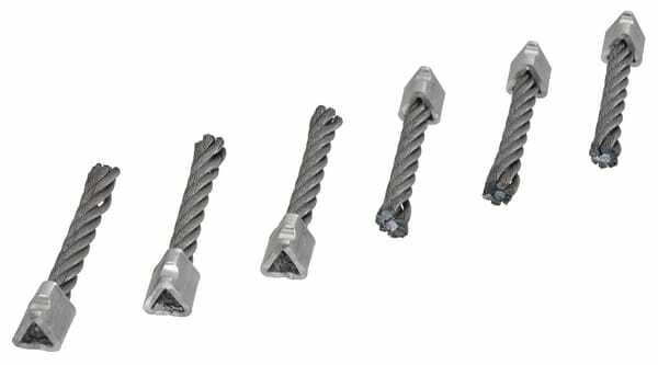 Pièces agricoles - Jardin et forêt pièce adaptable - Jeu brosses désh. 14mm (6pcs)