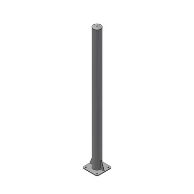 Materiels - Accessoires 50Kg-70Kg - POTEAU 1 DIR. SUR PLATINE