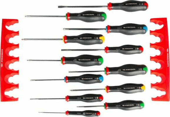 Outils - Outils divers - Jeu de 12 tournevis