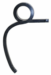 Pièces agricoles - Travail du sol - Dent carrée 40x40x680 D.