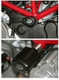 Tampons de protection R&G RACING Aero noir Ducati