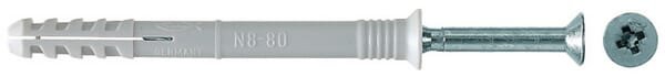 Pièces agricoles - Fasteners - Fixation pour marteau N8x80/40 S galvanisé 50x