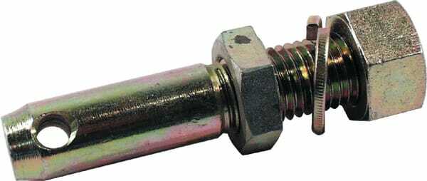 Pièces agricoles - Tracteur pièce adaptable - Axe de bras inférieur 28x154mm filetage: 1-1/8"x76mm Cat.2 Kramp