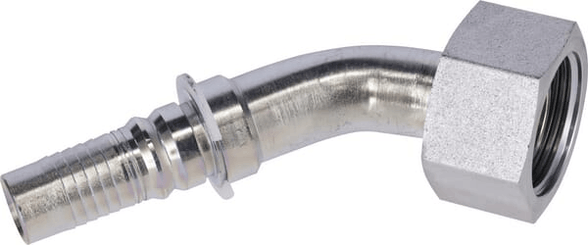 Pièces agricoles - Hydraulique - Raccord à sertir 4SH-DN20-25S-M36x2,0-45°