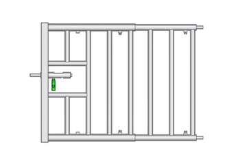 Accessoires et options matériel  - Matériel d'élevage - autre - PORTILLON VEAU DE H.0.80M L.1.30M