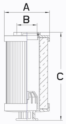 Pièces agricoles - Pièce divers - Filtre hydraulique