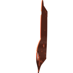 Pièces agricoles - Pièce divers - Bride peinte en feuille