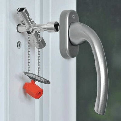 Outils - Outils divers - Cle pour armoires de manoeuvre
