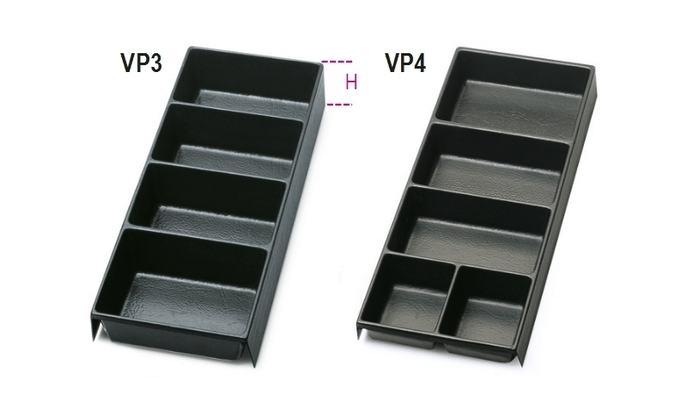 Pièces Quad & Motos - Outillage - Bacs de rangement compartimentés BETA plastique pour servantes/coffres/chariots