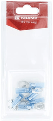 Pièces agricoles - Eclairage - Cosse à anneau bleue Ø8mm - 1,5-2,5mm² (6)
