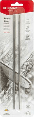 Pièces agricoles - Jardin et forêt pièce adaptable - Lime ronde Ø 4,8 mm sur blister carton 2 pièces 3/16"