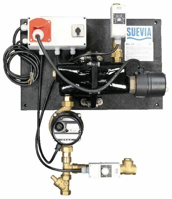 Pièces agricoles - Cloture,Jardin & Sylviculture - Réchauffeur mod.311, 400V, 3000W, pompe 400W
