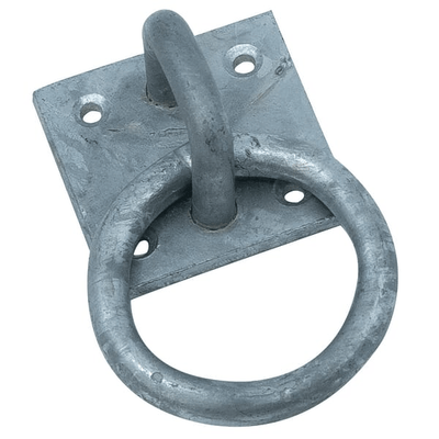 Pièces agricoles - Fasteners - Anneau sur plaque 55 mm