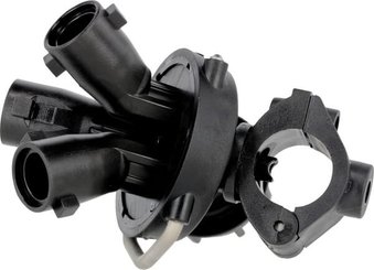 Pièces agricoles - Pièce Pulvérisateur - Porte-buse Tri-Jet QJ - D.1/2"-7 mm