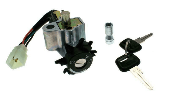 Pièces Quad & Motos - Electrique - Contacteur à clé V PARTS LUDIX 50 ONE, 14 CLASSIC, SPEEDFIGHT 2 AC/LC