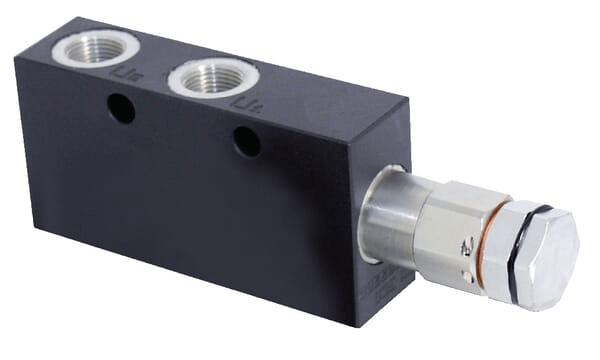 Pièces agricoles - Hydraulique - Valve de contrepoids FPOFB 50 S 3/8 L P 35