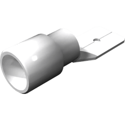 Pièces agricoles - Pièce divers - Onglets isolés bleu 1,5-2,5qmm 6,3x0,8