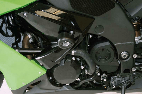 Pièces Quad & Motos - Equipement véhicule - Tampons de protection R&G RACING Aero noir Kawasaki ZX10R