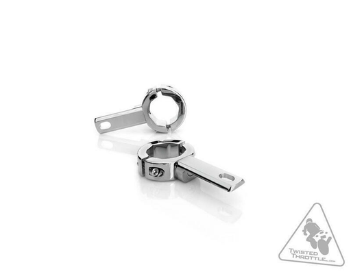 Pièces Quad & Motos - Equipement véhicule - Support éclairage DENALI Ø32-38mm chrome