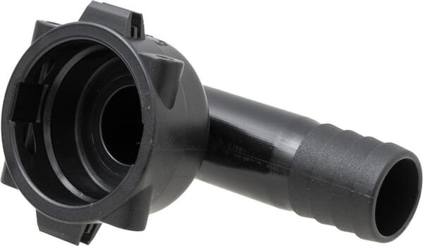 Pièces agricoles - Pièce Pulvérisateur - Raccord à fourche, femelle 90° AF3, embout de tuyau 20 mm