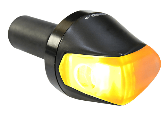 Pièces Quad & Motos - Equipement véhicule - Clignotant KOSO Knight LED noir mat/fumé universel à l'unité