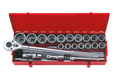 Coffret de douilles 3/4" 23pièces