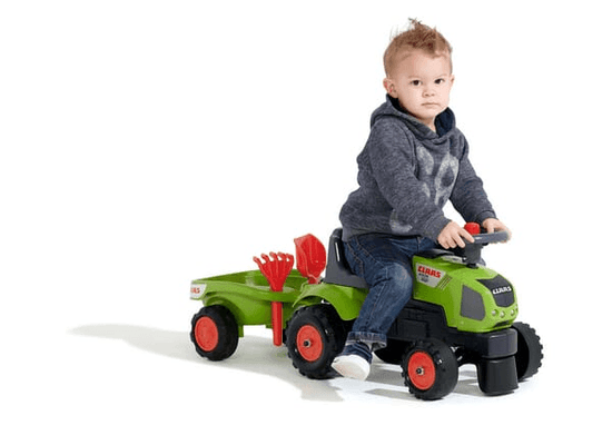 Loisirs - Jouets - Tracteur Claas Axos avec remorque