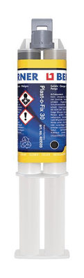 Chimie - Chimie divers - COLLE PLAST-O-FIX 30 NOIR 25ML