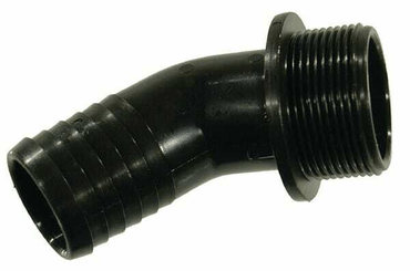 Pièces agricoles - Pièce Pulvérisateur - Coude 45°+embout 30mm+M 1 1/2"