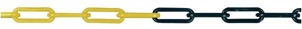 Equipement d'atelier - Equipement d'atelier divers - CHAINE PVC JAUNE ET NOIRE 5M