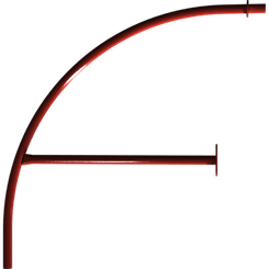 Pièces agricoles - Pièce divers - main courante soudée -peinte-