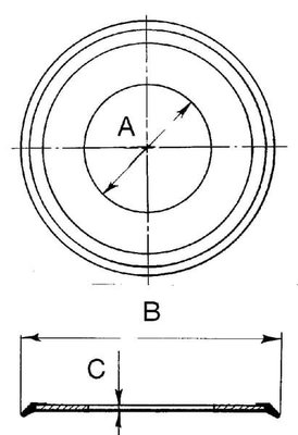 Pièces agricoles - Pièce divers - Hub seal kit (33018 / 33019)