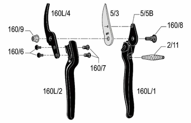 Pièces agricoles - Cloture,Jardin & Sylviculture - Sécateur Felco Essentiel 160L