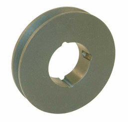Pièces agricoles - Transmission - Poulie pour courroie trapézoïdale 1 rainure A ou SPA diamètre 123.50 mm pour douille taperlock 1610 Kramp